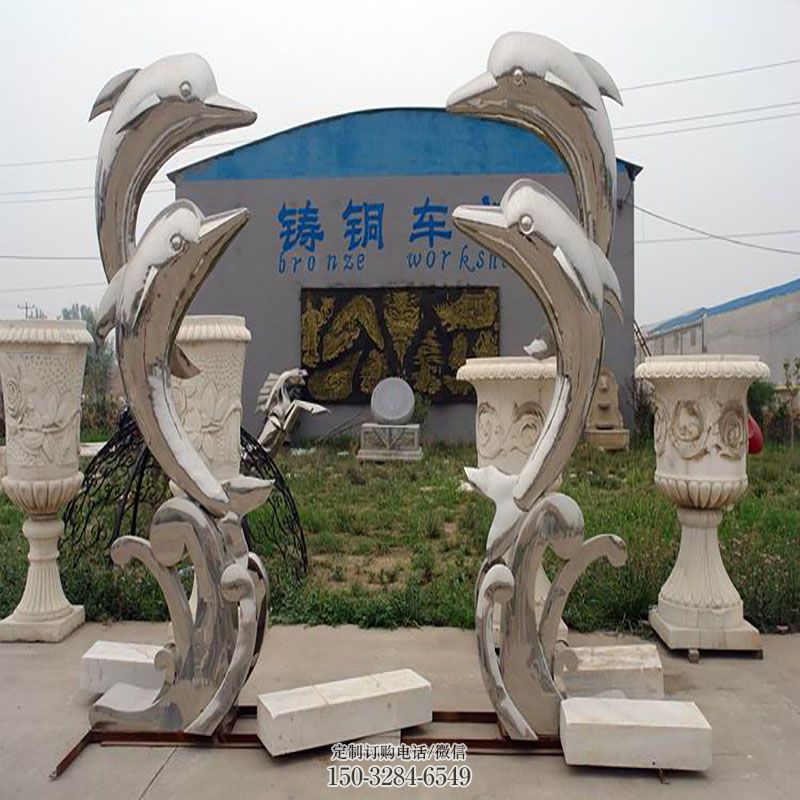 民俗鱼雕塑 景观小品生物雕塑供需 各类不锈钢鱼雕塑标准