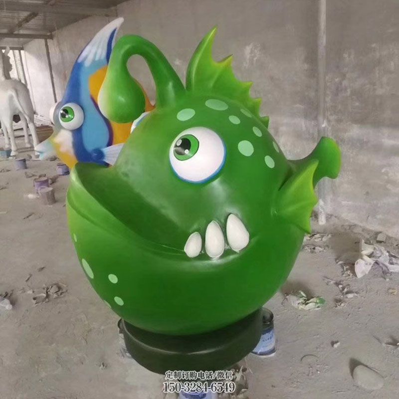 彩钢制作制造商-公园文化-剑鱼雕塑抽象