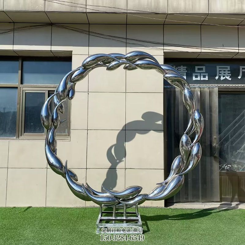 酒店群鱼雕塑 鱼群雕塑装饰精品 景观户外鱼雕塑点击