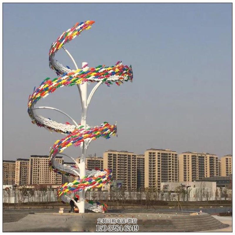 企业麦穗鱼雕塑 群鱼雕塑展示提供 景观镂空不锈钢鱼雕塑定做